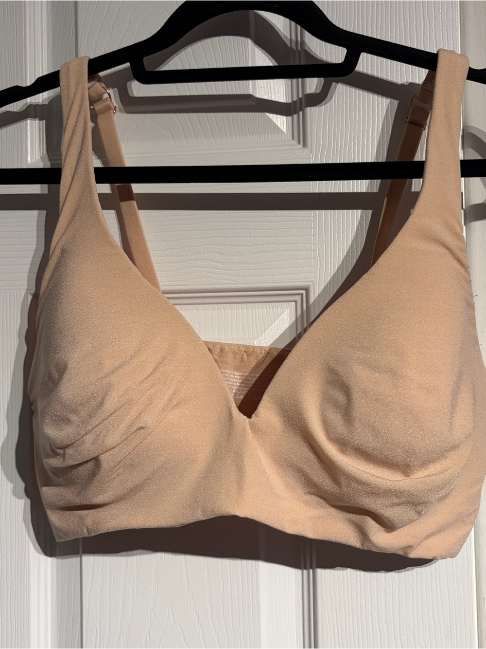 Victoria’s Secret Pink Lightly lined pull on Bra Size XL Beige